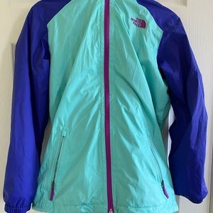 2 layer North Face rain jacket